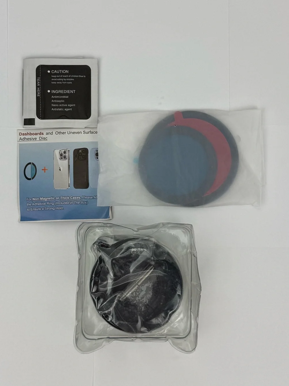 Vacuum Suction Magnetic Phone Car Holder For iPhone and Android